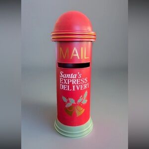 Letters For Santa Metal Mailbox, Christmas Decor